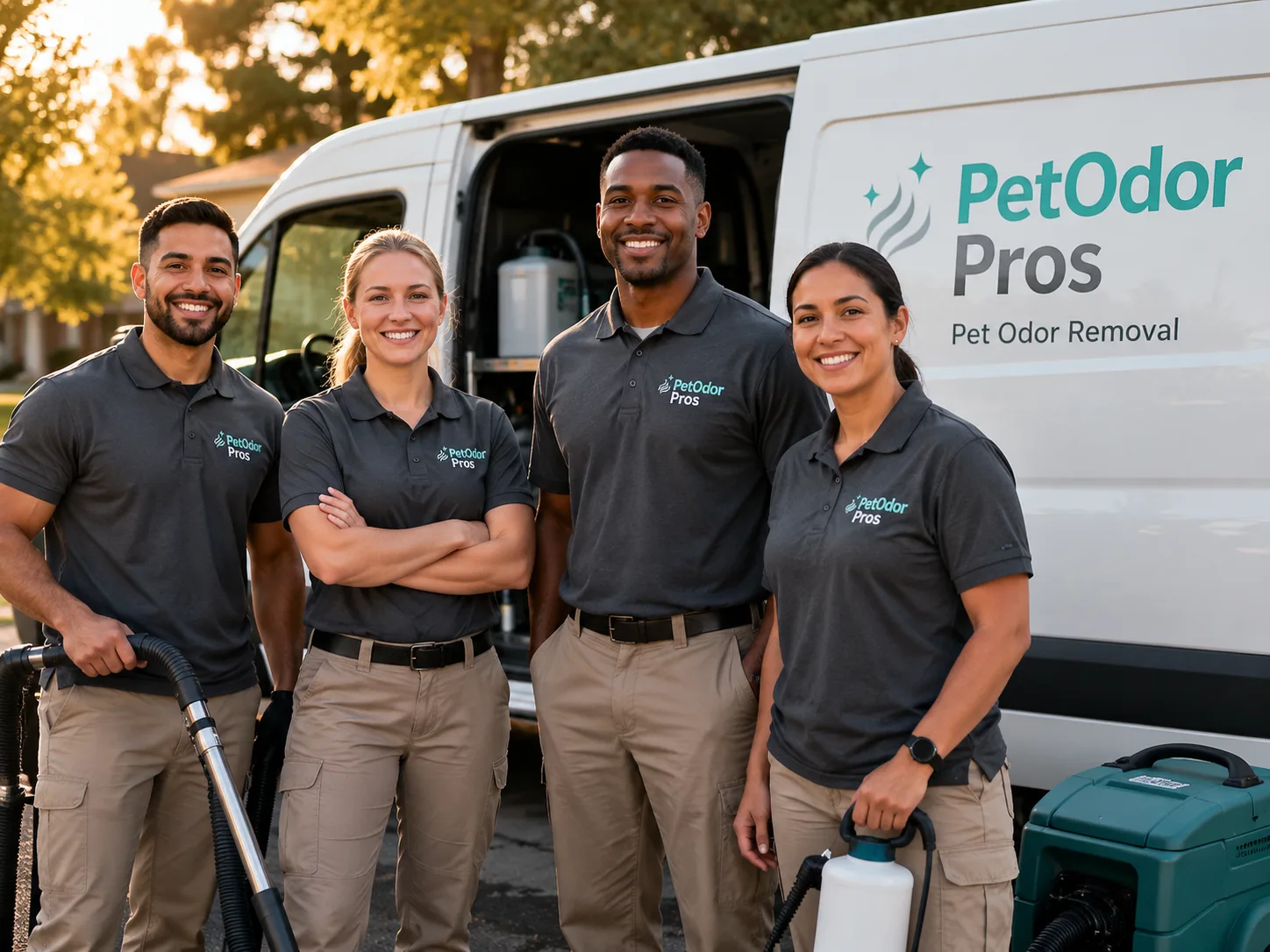 Pet Odor Removal team serving Herrick Center, PA